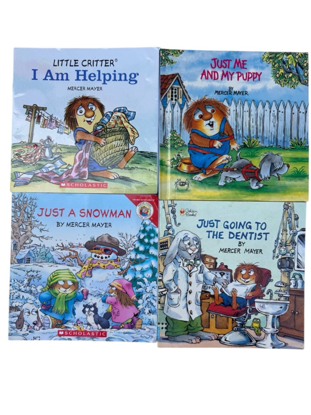Little Critter Books, Lot of 4, Scholastic, Homeschool, Elementary, School